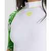 Koszulka damska Arena Rash Vest S/S Allover White-Muti