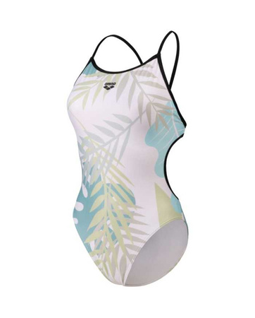 Strój kąpielowy damski Arena Women's Lace Back Light Floral Multi