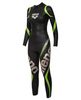 Pianka triathlonowa startowa damska Arena Powerskin Triwetsuit Carbon Black