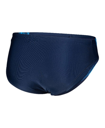Kąpielówki slipy męskie Arena Men's Briefs Graphic Navy