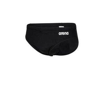 ARENA STROJE PŁYWACKIE BOY'S TEAM SWIM BRIEFS SOLID BLACK WHITE 004773/550 100JR