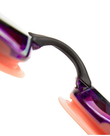 Okulary pływackie na basen Arena Cobra Core Swipe Mirror Violet Coral