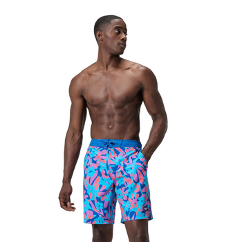 Spodenki szorty plażowe na basen męskie Speedo Print Bondi Dark Blue