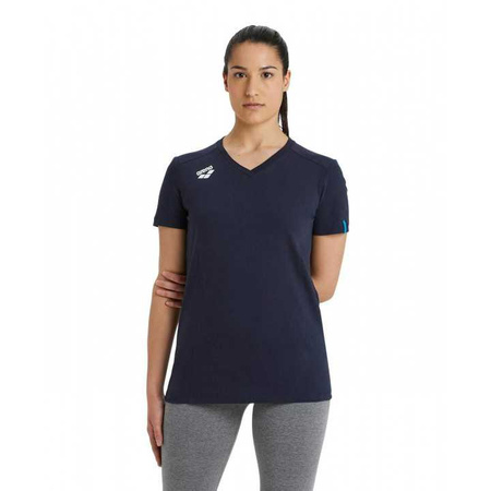 Koszulka damska Arena Women's Team T-shirt Panel Navy