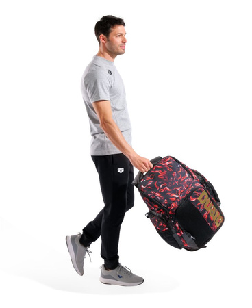 Plecak sportowy na basen trening Arena Spiky III Backpack 45 Allover Multi Black