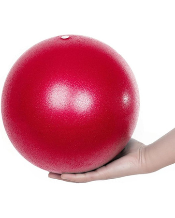 Piłka gimnastyczna do ćwiczeń pilatesu Gerui Red 2 x 25cm