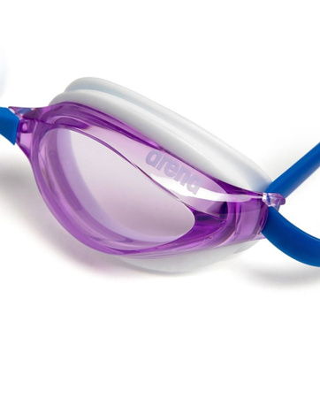 Okulary pływackie na basen Arena Python Violet White Blue