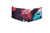 Kąpielówki męskie chłopięce Arena Men's Boy's Tropical Leaves Low Waist Short Black Multi