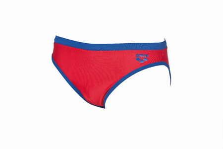 Kąpielówki slipy męskie Arena Men's Fundamentals Mid Brief Red Royal