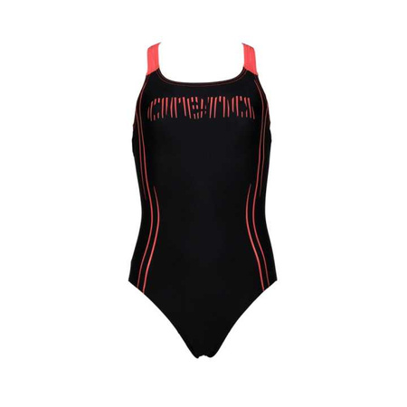 Strój kąpielowy dziewczęcy Arena Girl's Swimsuit Swim Pro Back Graphic