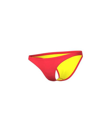 Dół od stroju kąpielowego damskiego Arena Women's Brief Bright Coral Yellow