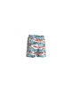Szorty kąpielowe męskie Arena Men's Beach Boxer White Turquoise