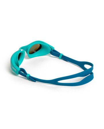 Okulary pływackie na basen Arena The One Mirror Blue Water Blue Cosmo
