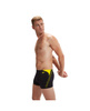 Kąpielówki męskie bokserki Speedo HyperBoom Splasht Black Yellow