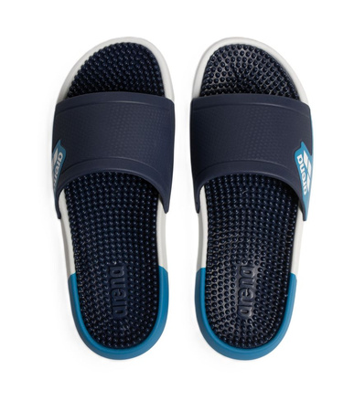 Klapki basenowe Arena Unisex Marco Active Navy White Turquoise