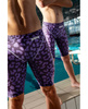 Strój startowy męski Arena Men's Powerskin ST Next Le Jammer Leopard Skin Violet