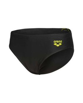 ARENA STROJE PŁYWACKIE BOY'S BRIEFS BLACK SOFT GREEN