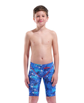 Chłopięcy strój startowy Arena Boy's Powerskin ST Next LE Jammer Junior Splashy Multicolor