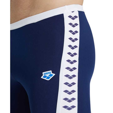 Spodenki kąpielowe męskie Arena Men Icons Swim Jammer Solid Navy White
