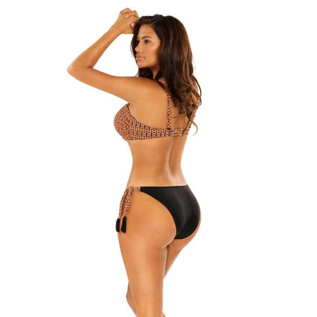 Strój kąpielowy dwuczęściowy Self Texas Black Multi