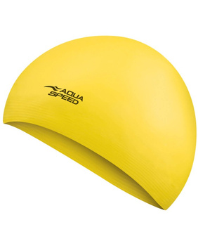 Czepek pływacki unisex Aqua Speed Soft Latex Yellow kol.18