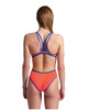 Strój kąpielowy damski treningowy Arena Women's One Double Cross Back One Piece Coral Purple