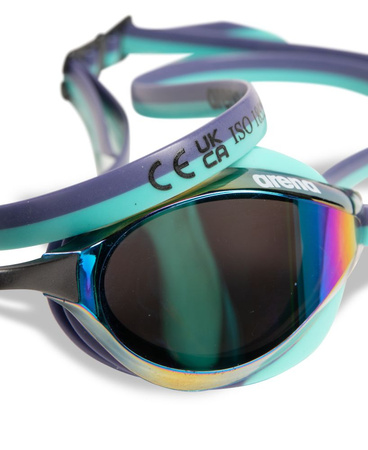 Okulary pływackie na basen dla dorosłych unisex Mirror Arena Python Water