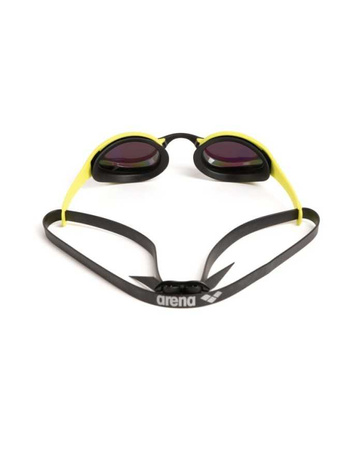 Okulary pływackie treningowe Arena Cobra Ultra Swipe Mirror Emerald Cyber Lime