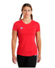 Koszulka damska Arena Women's T-shirt Team Icons Red White Red