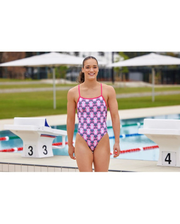 Strój kąpielowy jednoczęściowy damski na basen Funkita Single Strip