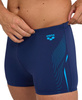 Kąpielówki męskie Arena Men's Swim Short Graphic Navy Turquoise