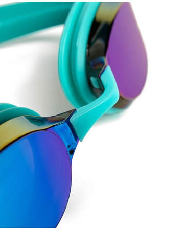 ARENA OKULARY PYTHON MIRROR TURQUOISE WATER BLUE COSMO 