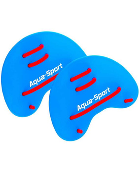 Wiosełka treningowe do pływania Aqua-Sport Blackhawk Finger Paddle Blue
