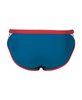 Kąpielówki slipy męskie Arena Men's Icons Briefs Solid Blue Cosmo Astro Red