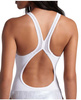 Strój kąpielowy damski Arena Women's Mesh Swim Pro Back Graphic White Multi