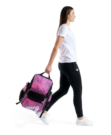 Plecak sportowy Arena One Go Backpack 45L AO Snake Skin Pink