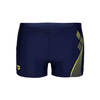 Kąpielówki bokserki męskie Arena Men's Swim Short Graphic Navy Soft Green