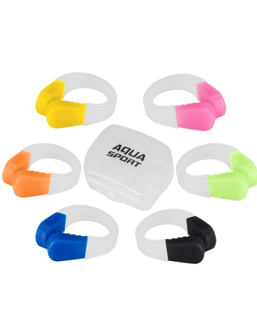 Zatyczka do pływania na nos z Aqua-Sport Be One Yellow