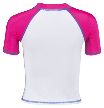 Koszulka dziecięca Arena Kids UV S/S Tee White Freak Rose