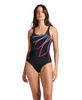 Strój kąpielowy damski jednoczęściowy Arena Women's Swimsuit Giorgia Squared Back Black