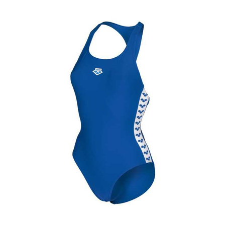 Strój kąpielowy damski Arena Women's Icons Swimsuit Racer Back Solid Royal