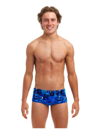 Kąpielówki chłopięce spodenki bokserki szybkoschnące Funky Trunks Blue