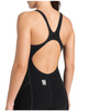 Strój startowy pływacki damski Arena Woman's Powerskin Impulso Open Back Black Teal