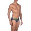 Kąpielówki męskie slipy Arena Men's Serome Evo Brief Shark Yellow Star
