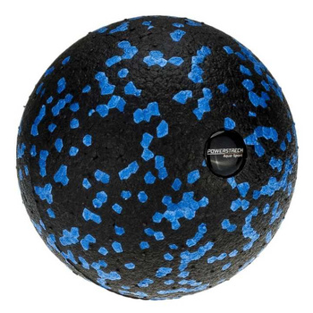 Piłka do masażu Aqua-Sport Powerstrech Ball EPP Black Blue 8cm