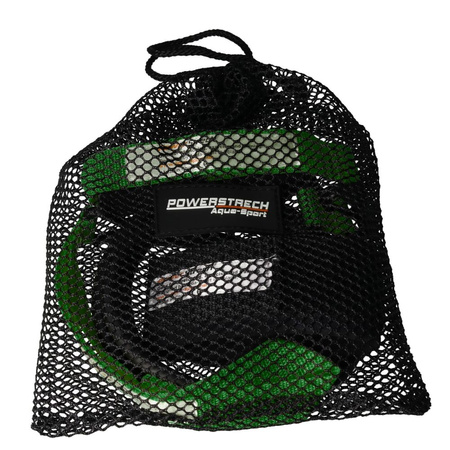 Guma do ćwiczeń na ląd z uchwytem i paskiem Dryland Set Resistance Green