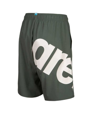 Spodenki szorty damskie Arena Logo Bermuda Sage White