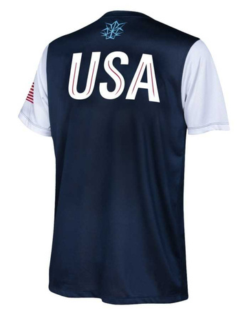 Koszulka sportowa techniczna Arena Bishamon Og Tee US Navy