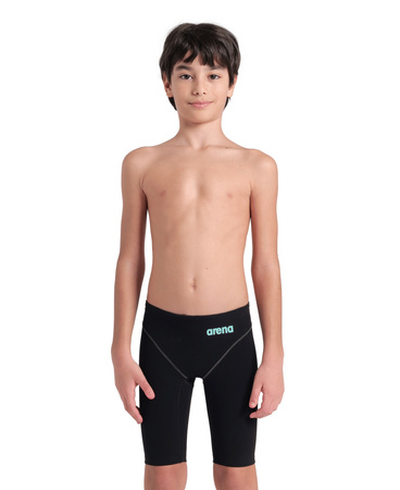 Strój startowy chłopięcy Arena Junior Powerskin Impulso Jammer Black Teal
