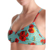 Góra od stroju kąpielowego damskiego Arena Women's Bandeau Live Martinica Multi